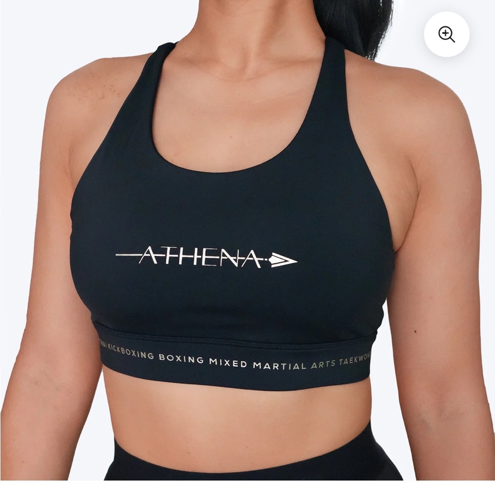 COPY - Athena Black Sports Bra